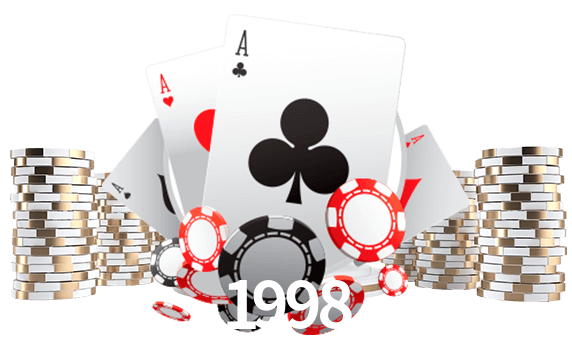 Jogue jogos de pôquer em 1998